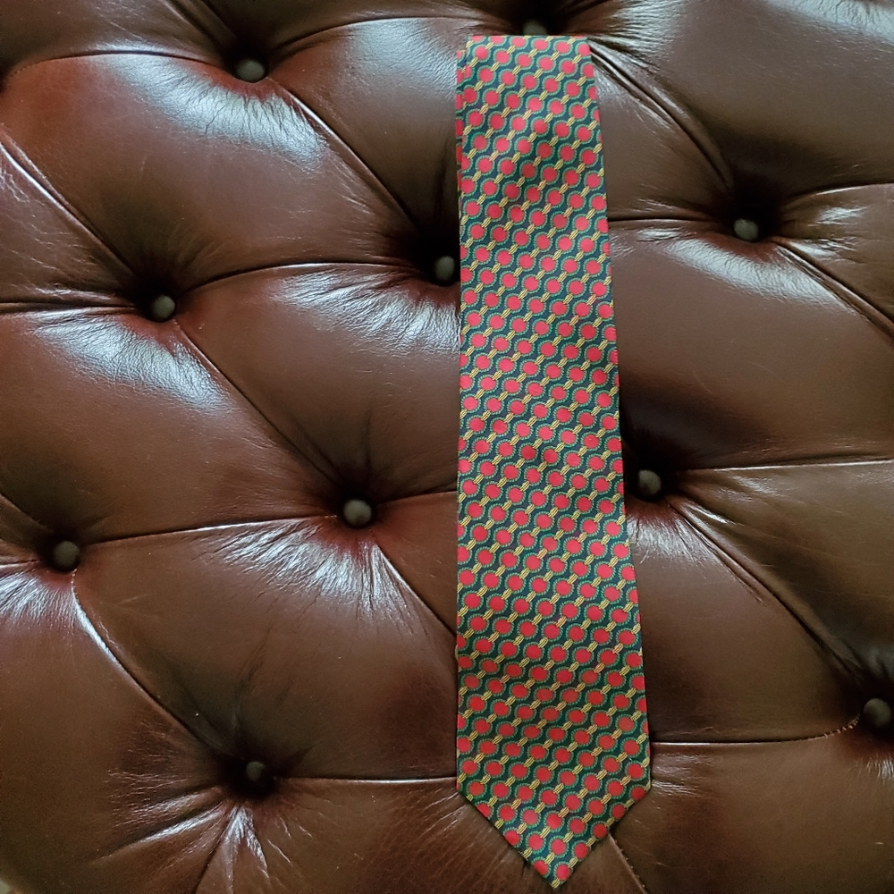 Vintage Christian Dior Men's Silk Tie